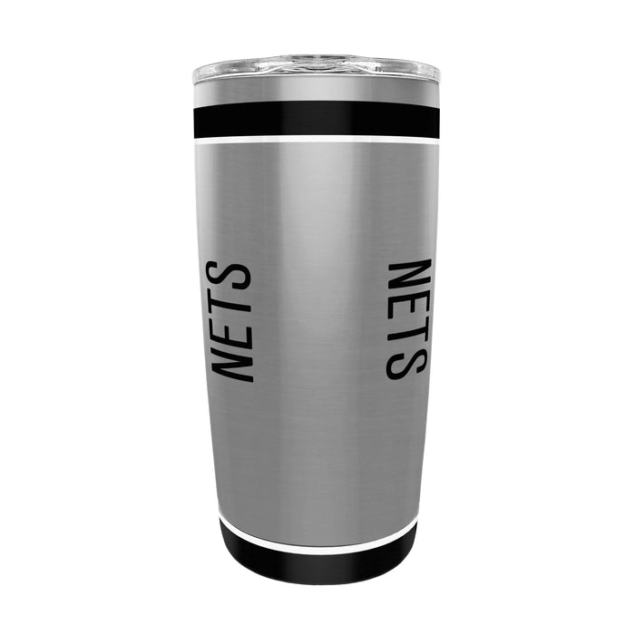 NBA Brooklyn Nets 20 Oz Stainless Steel Tumbler