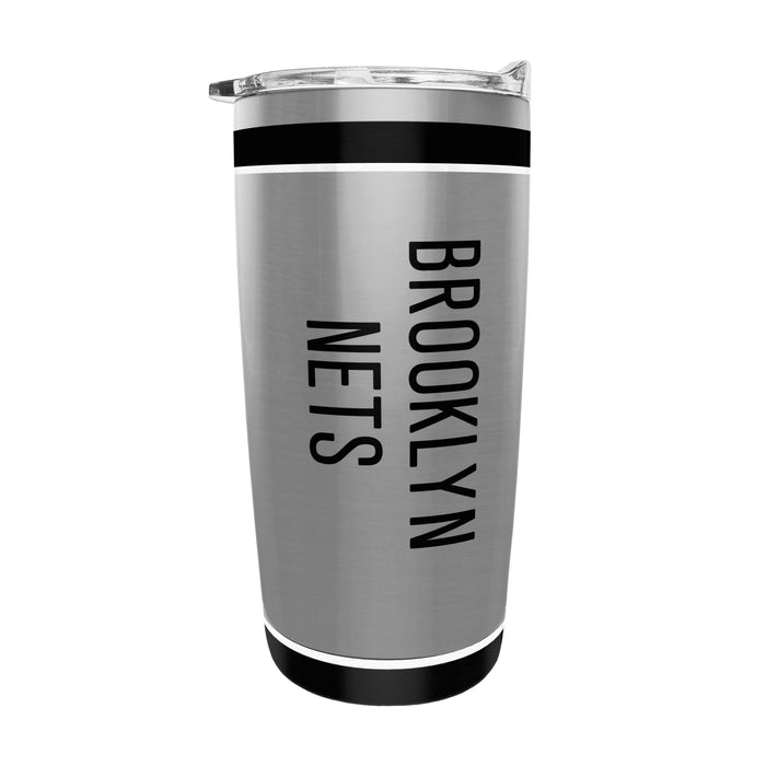 NBA Brooklyn Nets 20 Oz Stainless Steel Tumbler