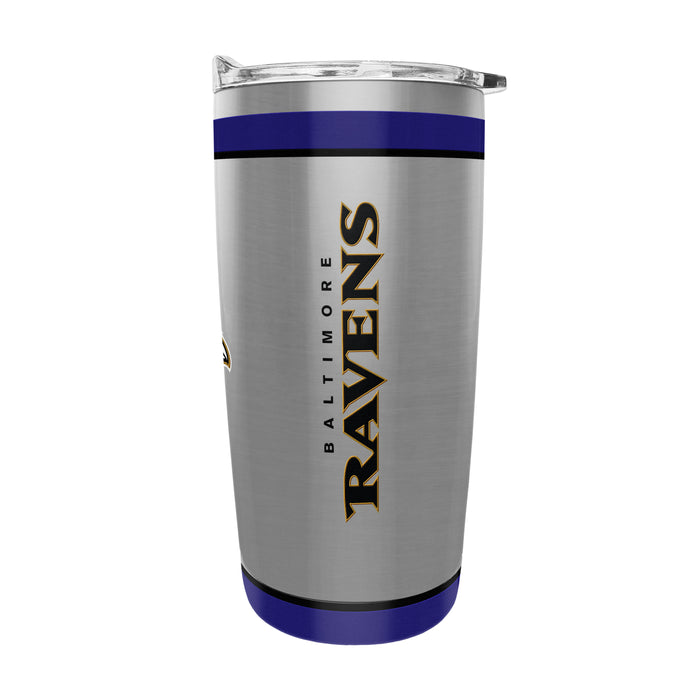 NFL Baltimore Ravens 20 Oz Stainless Steel Tumbler