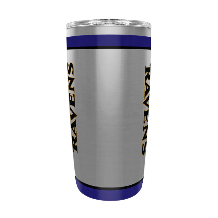 NFL Baltimore Ravens 20 Oz Stainless Steel Tumbler