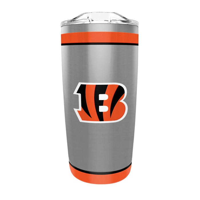 NFL Cincinnati Bengals 20 Oz Stainless Steel Tumbler
