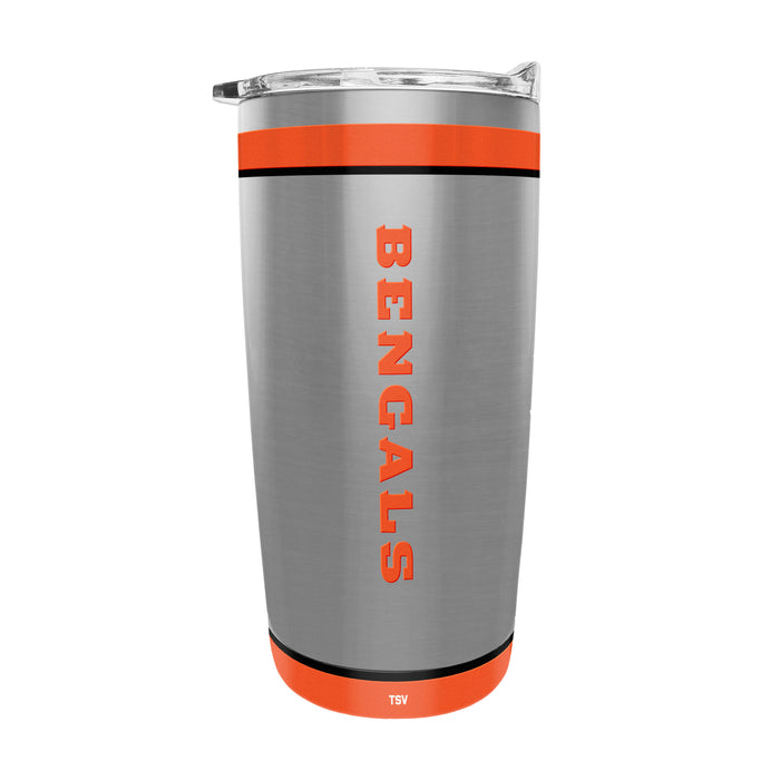NFL Cincinnati Bengals 20 Oz Stainless Steel Tumbler