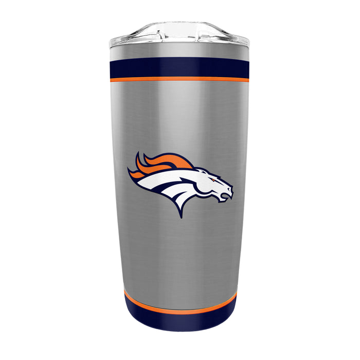NFL Denver Broncos 20 Oz Stainless Steel Tumbler