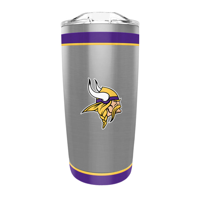 NFL Minnesota Vikings 20 Oz Stainless Steel Tumbler