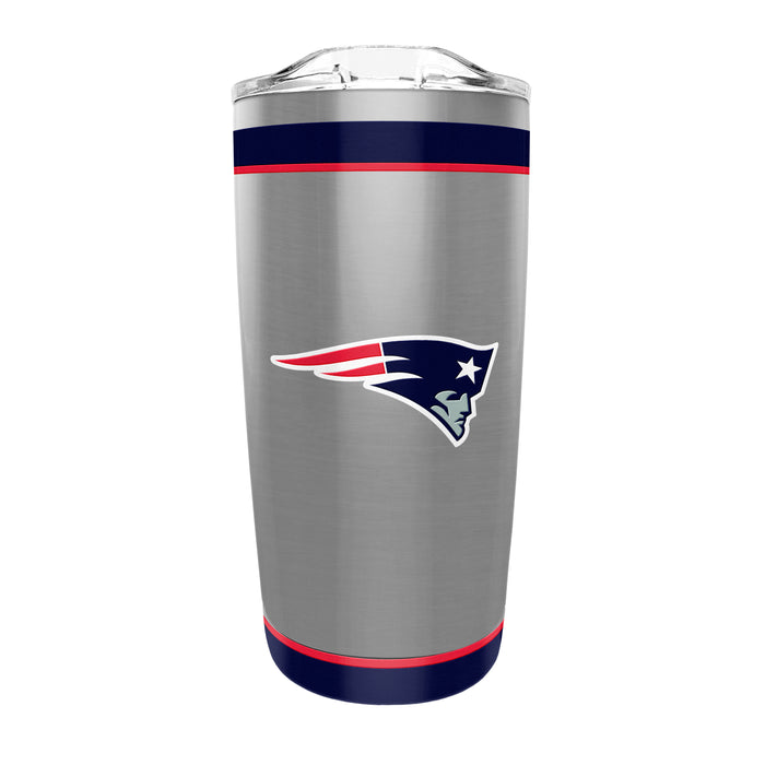 NFL New England Patriots 20 Oz Stainless Steel Tumbler