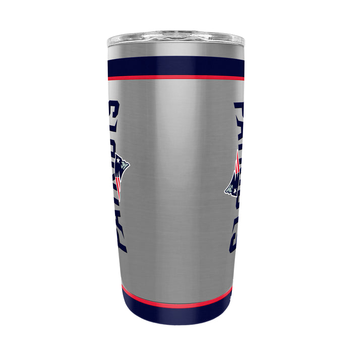 NFL New England Patriots 20 Oz Stainless Steel Tumbler