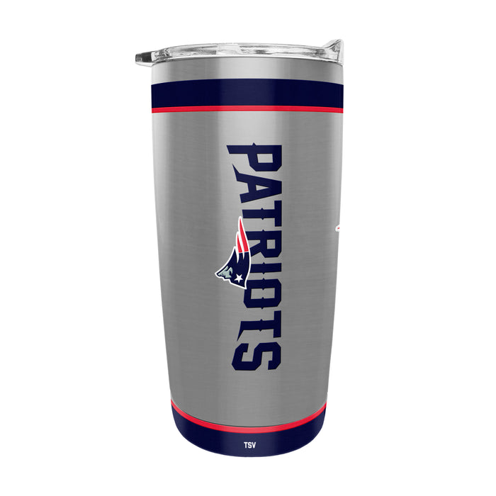 NFL New England Patriots 20 Oz Stainless Steel Tumbler