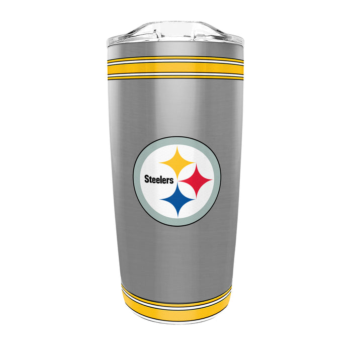 NFL Pittsburgh Steelers 20 Oz Stainless Steel Tumbler