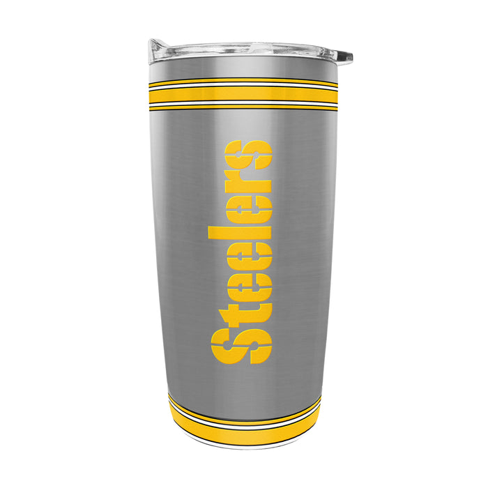 NFL Pittsburgh Steelers 20 Oz Stainless Steel Tumbler