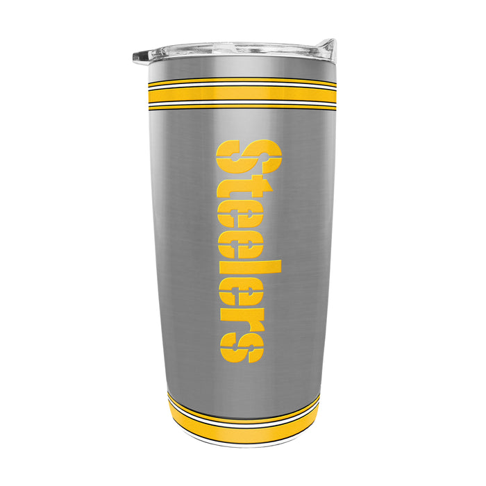 NFL Pittsburgh Steelers 20 Oz Stainless Steel Tumbler