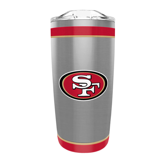 NFL San Francisco 49ers 20 Oz Stainless Steel Tumbler
