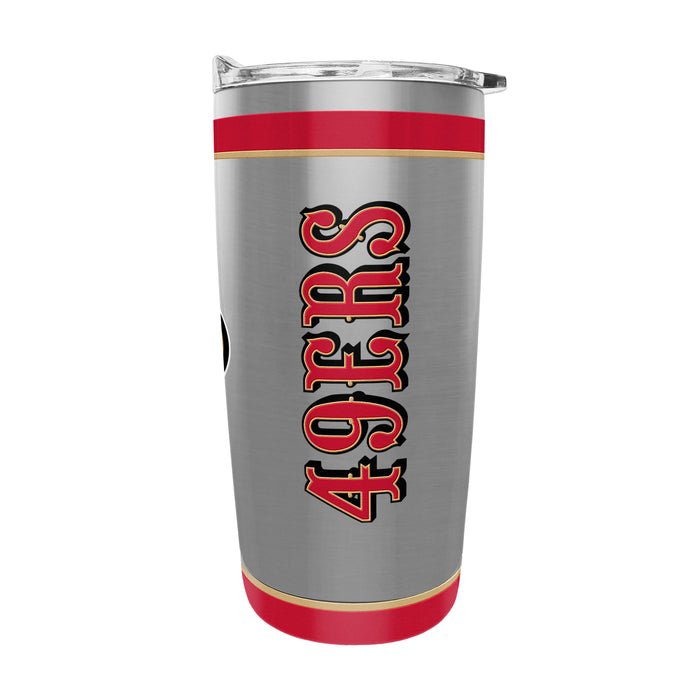NFL San Francisco 49ers 20 Oz Stainless Steel Tumbler