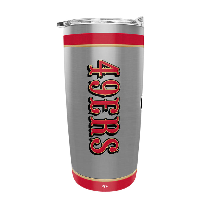 NFL San Francisco 49ers 20 Oz Stainless Steel Tumbler