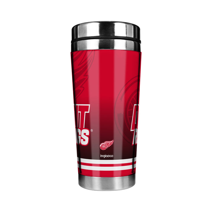 NHL Detroit Red Wings 16 Oz Stainless Steel Tumbler Full Wrap Insert