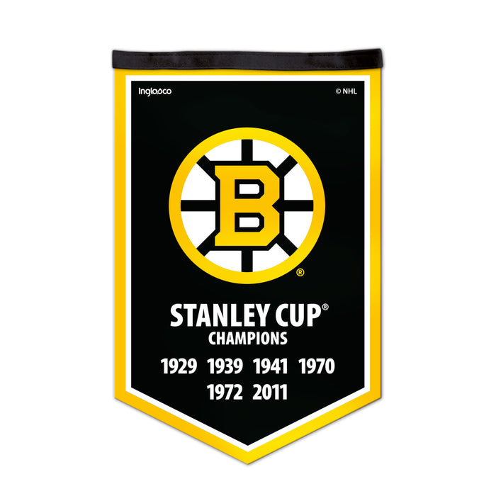 NHL Boston Bruins 12 X 18 Victory Banner