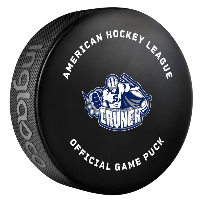 AHL Syracuse Crunch 2026-27 Official Game Hockey Puck In Cube
