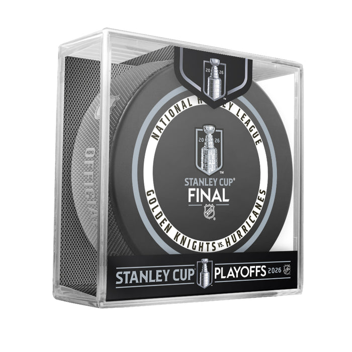 NHL Playoffs 2026 Game Puck 960T Hs Cube R4G4 Carolina Hurricanes vs Vegas Golden Knights