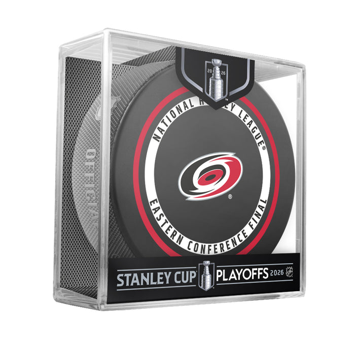 NHL Playoffs 2026 Game Puck 960T Hs Cube R3 Carolina Hurricanes