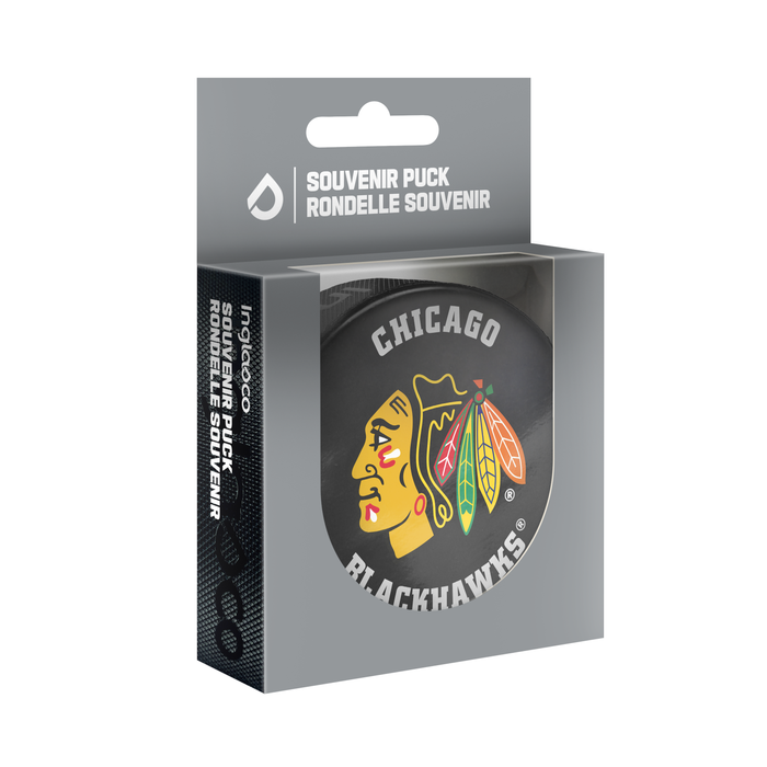 NHL Chicago Blackhawks Classic Souvenir Collector Hockey Puck