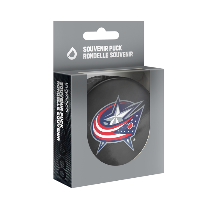 NHL Columbus Blue Jackets Classic Souvenir Collector Hockey Puck