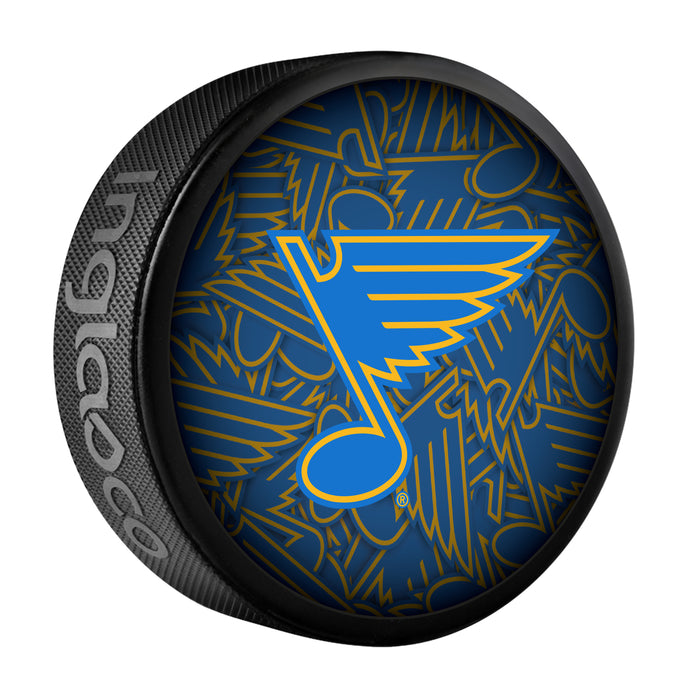NHL St. Louis Blues Clone Souvenir Collector Hockey Puck