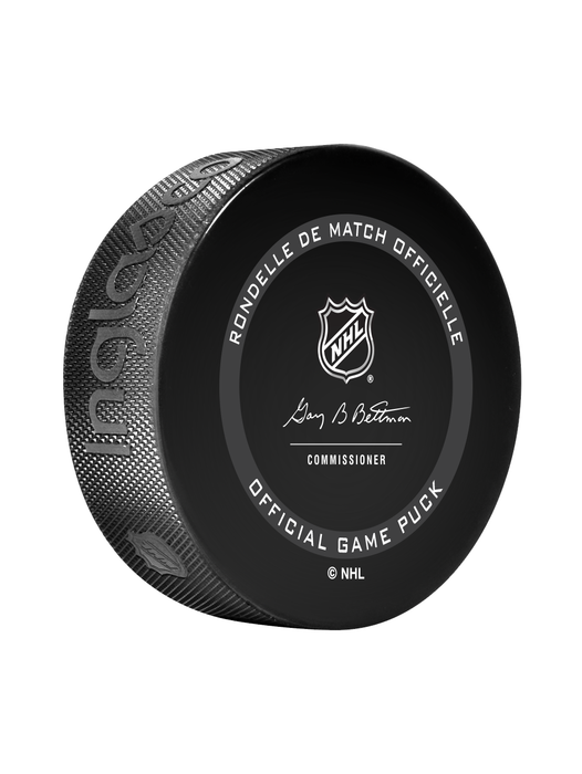 NHL New York Islanders Officially Licensed 2023-2024 Team Game Puck Design In Cube - New Fan Pink