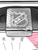 Rondelle de hockey officielle des Boston Bruins de la LNH en cube - Nouveau fan rose