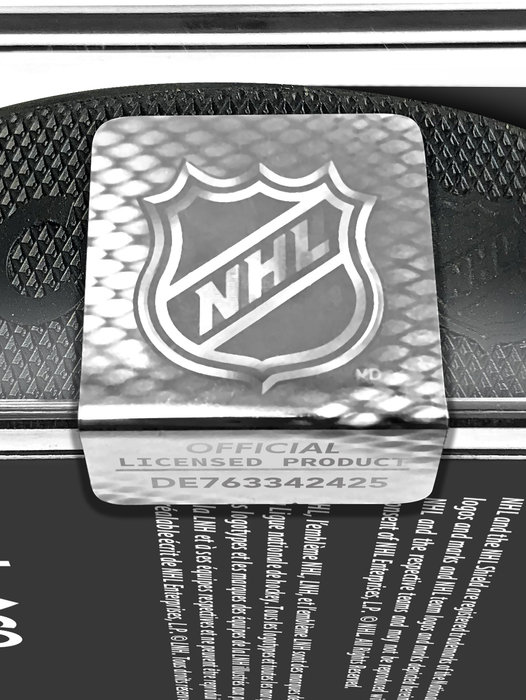 NHL Edmonton Oilers 2025 Official Playoffs Round 3 Game Puck Design In Cube