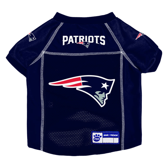 NFL New England Patriots Pet Jersey Extra Large