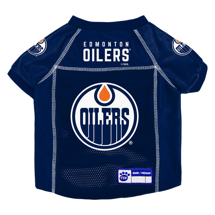NHL Edmonton Oilers Pet Jersey Navy Extra Large