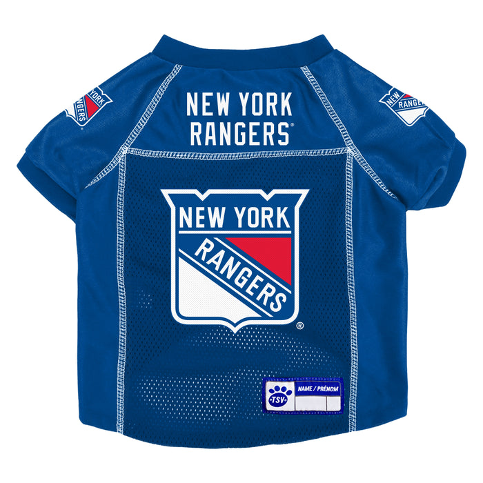 NHL New York Rangers Pet Jersey Small