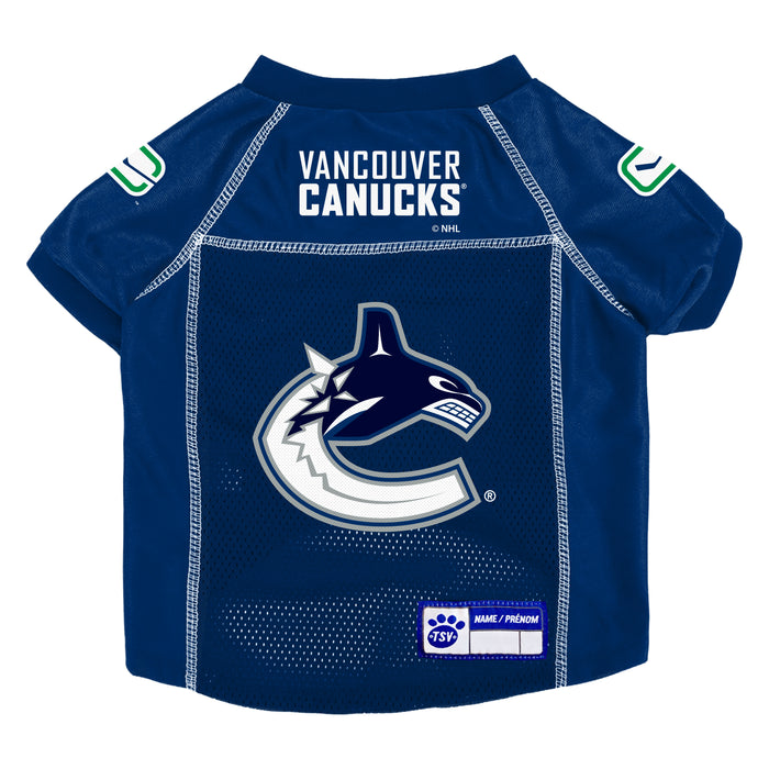 NHL Vancouver Canucks Pet Jersey Medium