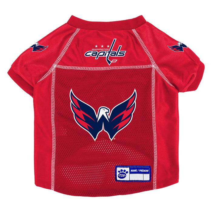 NHL Washington Capitals Pet Jersey Small