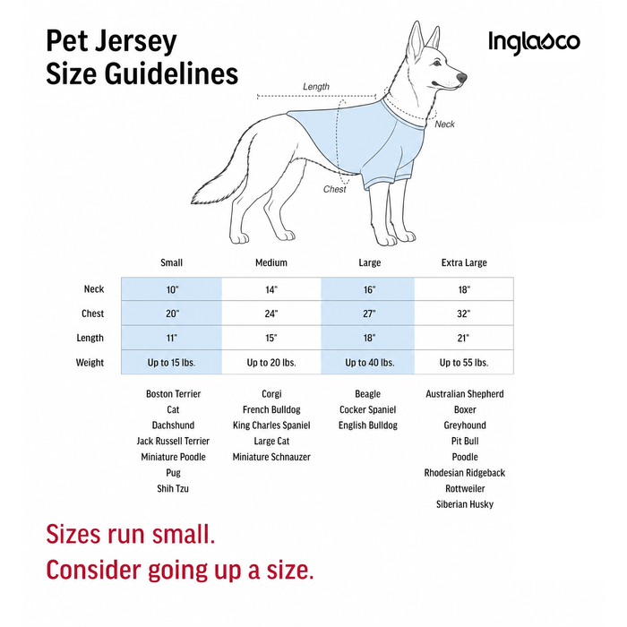NHL Toronto Maple Leafs Pet Jersey Small