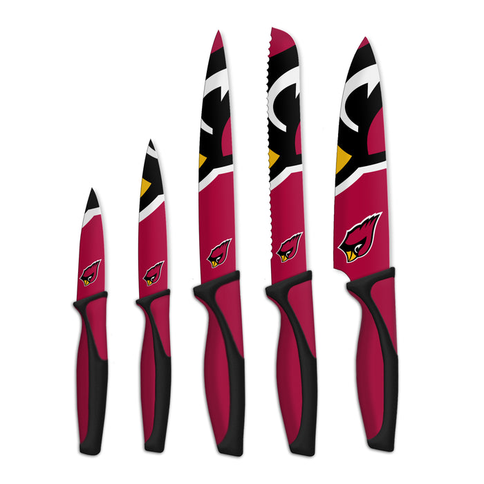 NFL Arizona Cardinals 5 pc Kitchen Knives