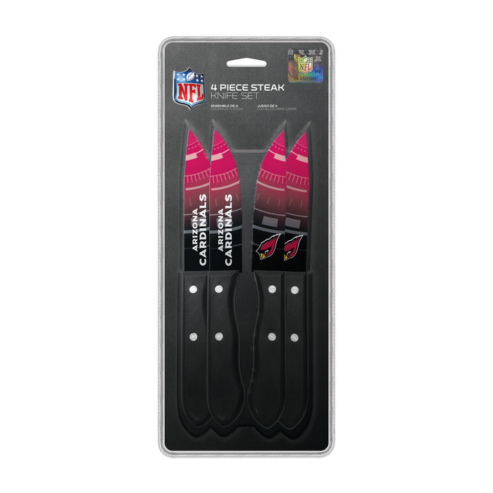 NFL Arizona Cardinals 4 pc Steak Knives