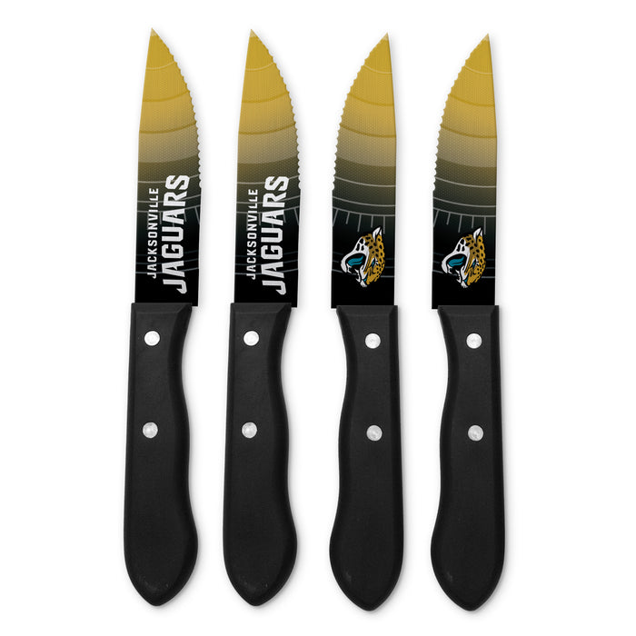 NFL Jacksonville Jaguars 4 pc Steak Knives