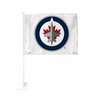 NHL Winnipeg Jets  Double-Sided 11x15 White Car Flag