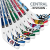 NHL Central Division Player 8-Piece Mini Stick Set