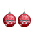 Canada Soccer Light-Up Ball Ornament