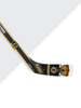 <transcy>Mini bâton de joueur en plastique blanc mascotte des Bruins de Boston de la LNH</transcy>