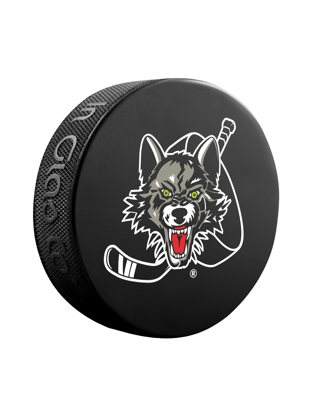 AHL Chicago Wolves Classic Souvenir Hockey Puck — Inglasco
