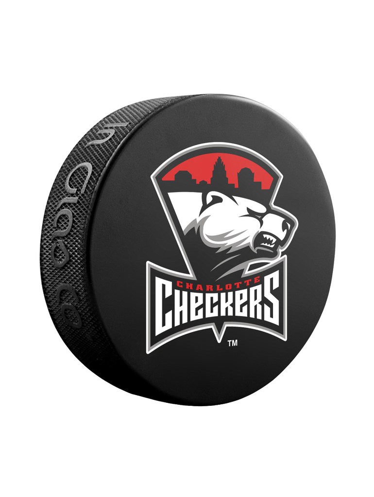 Rondelle de hockey souvenir classique Charlotte Checkers de la AHL