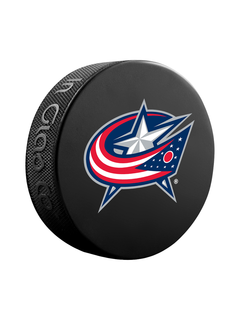 Columbus Blue Jackets NHL Retro Team Logo Souvenir Hockey Puck