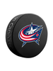 <transcy>Rondelle de hockey de collectionneur de souvenirs classiques des Blue Jackets de Columbus de la LNH</transcy>