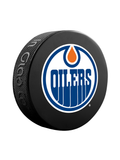 <transcy>Rondelle de hockey de collectionneur de souvenirs classiques des Oilers d'Edmonton de la LNH</transcy>