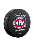 <transcy>Rondelle de hockey de collection de souvenirs classiques des Canadiens de Montréal de la LNH</transcy>
