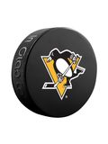 <transcy>Rondelle de hockey de collectionneur de souvenirs classiques des Penguins de Pittsburgh de la LNH</transcy>