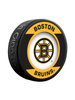 <transcy>Rondelle de hockey de collectionneur de souvenirs rétro des Bruins de Boston de la LNH</transcy>