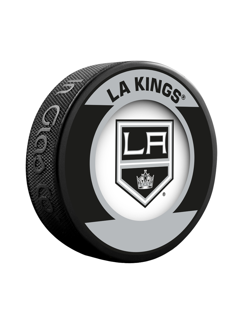 <transcy>Rondelle de hockey de collectionneur de souvenirs rétro des Kings de Los Angeles de la LNH</transcy>